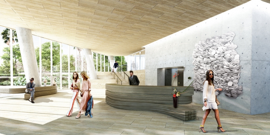North lobby rendering