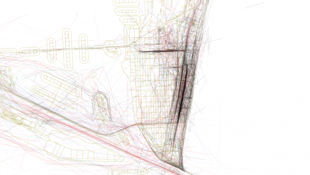 South Beach. Map via Mapbox/Eric Fischer